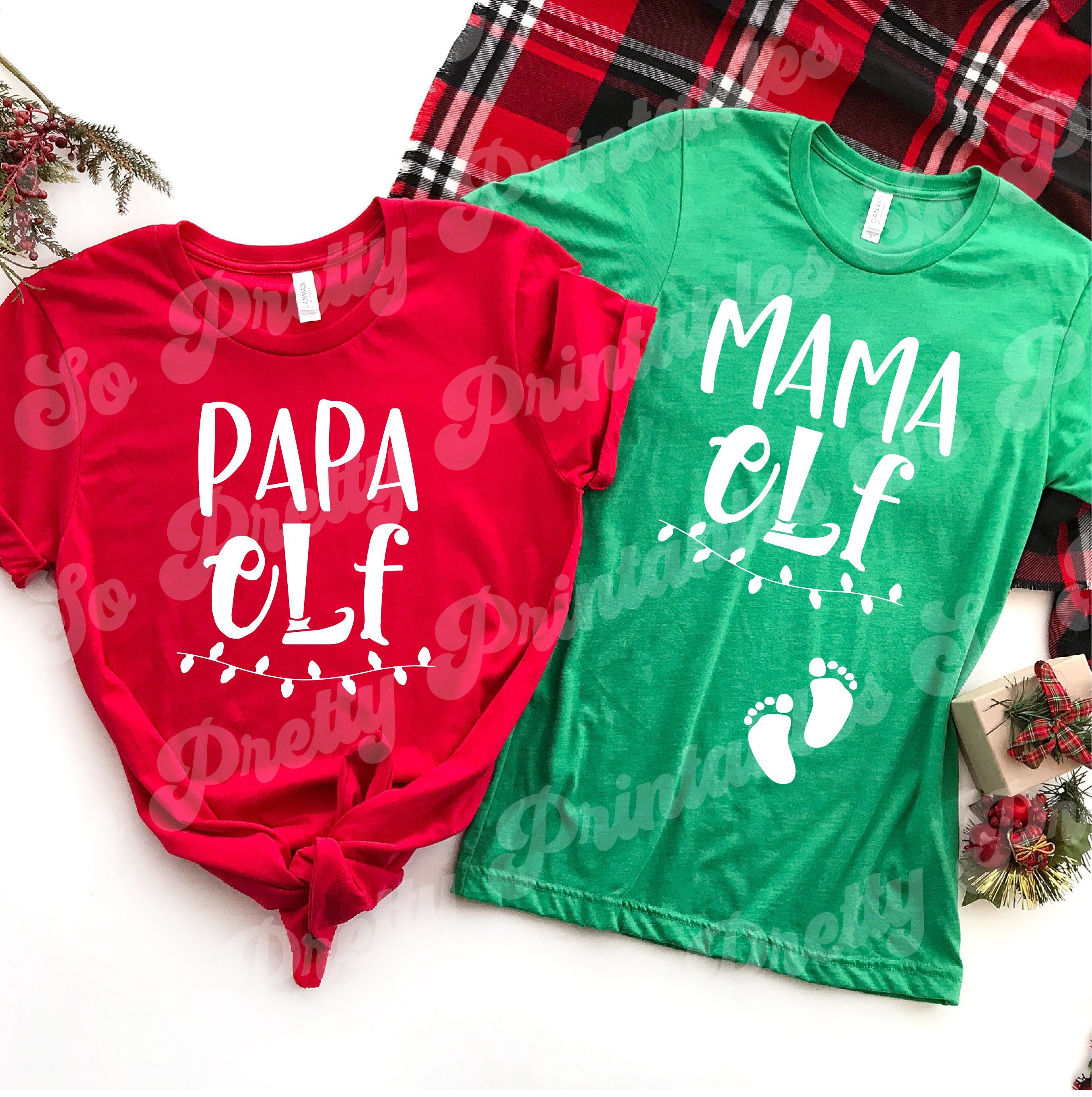 Download Mama Elf Papa Elf Svg Christmas Svg Elf Funny Christmas | Etsy