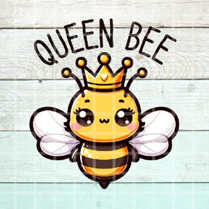 Regina Ape PNG, Carino Bambino PNG, Carino Bambino Ape PNG, Bumble Bee PNG, Ape Compleanno PNG, Disegni Png Sublimazione, Ape PNG