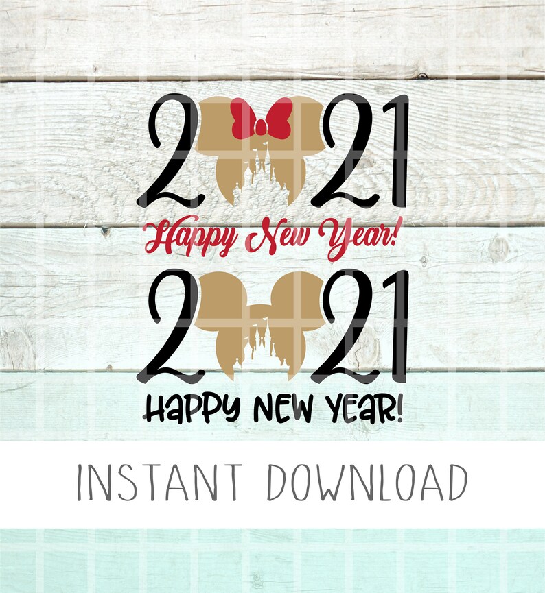 Free Free Disney New Year Svg SVG PNG EPS DXF File