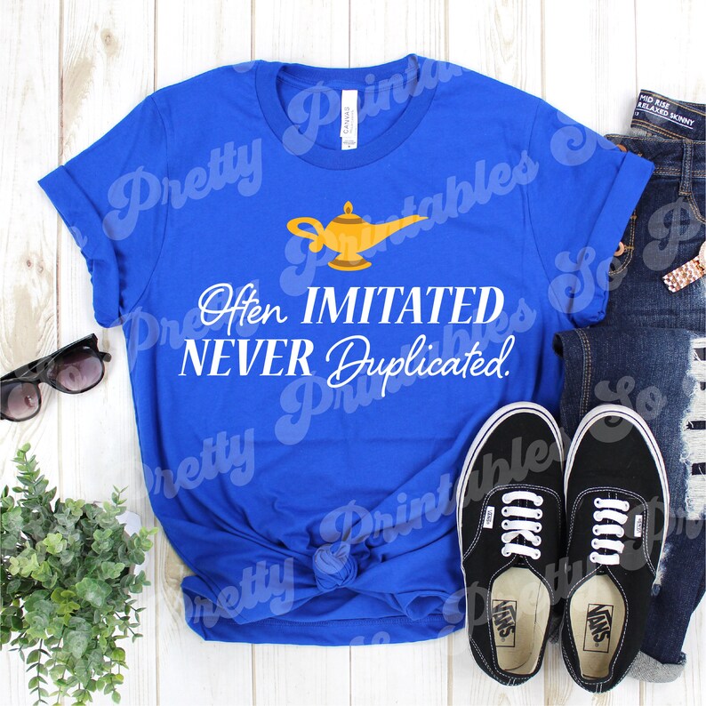 Often Imitated Svg Decal SVG Instant Download Genie SVG Svg Disney Svg Aladdin Svg Funny Disney Svg Shirt SVG