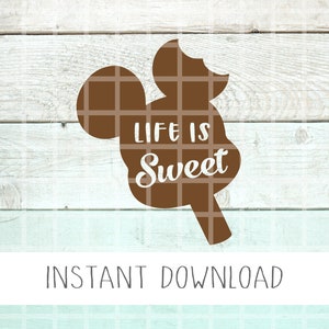Life Is Sweet Mickey Bar, Main Street Svg, Magic Retro Mickey Svg, Mickey Svg, Minnie Svg, Mouse Svg, Retro Mouse Castle Svg, PNG