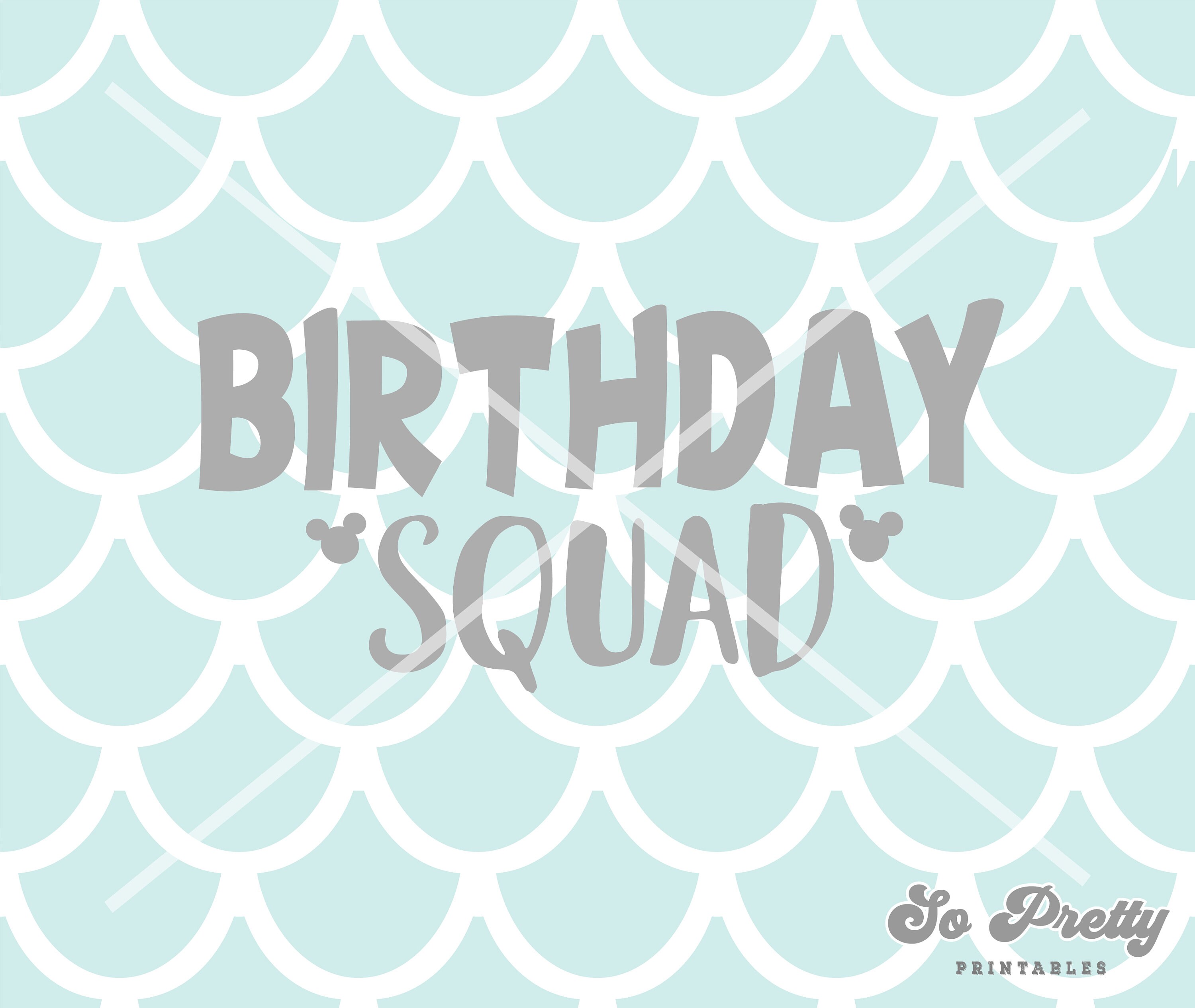 Free Free 114 Disney Birthday Squad Svg SVG PNG EPS DXF File