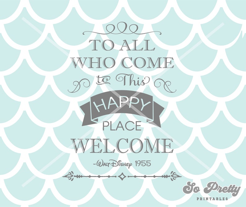 Walt Disney Quote Welcome Svg SVG Vector File Vinyl Cutting | Etsy