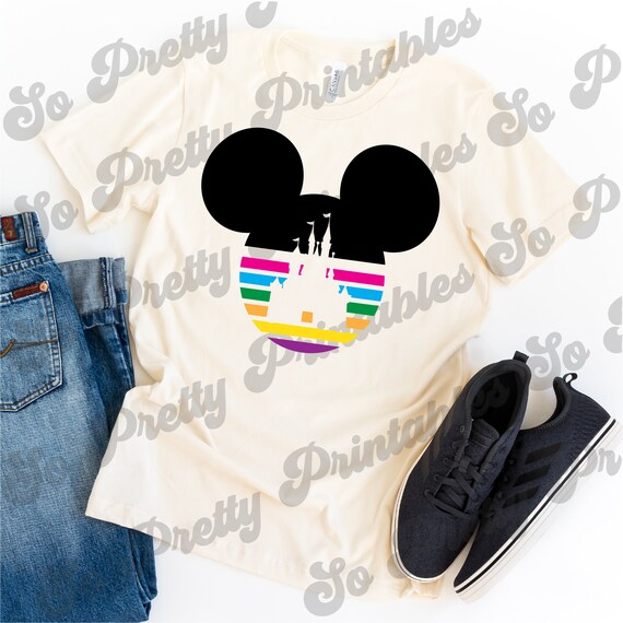 Free Free 164 Disney Castle Rainbow Svg SVG PNG EPS DXF File