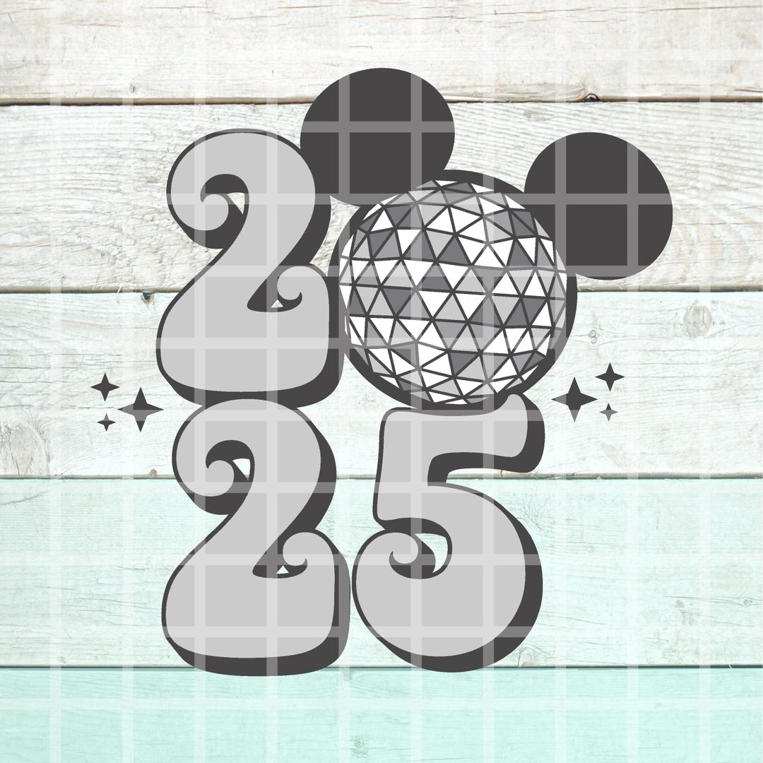 2025 Mickey Minnie New Year Png, New Years PNG, Happy New Year Png ...