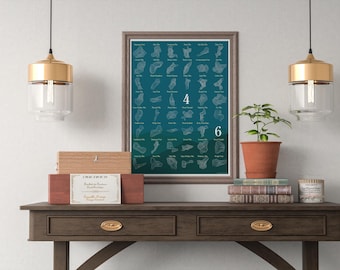 Adirondack 46 Peaks Map