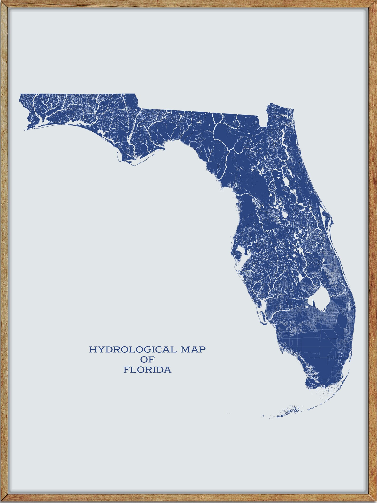 Florida Hydrological Map of Rivers - Il 1588xN.2441776999 5b4c