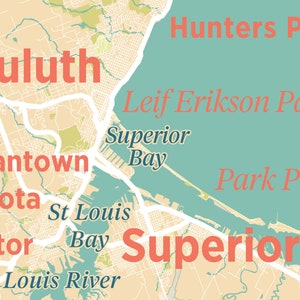 Map Of Minnesota North Shore Map Of Minnesota North Shore