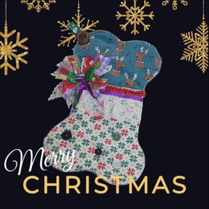 Unique Dog Bone Shaped Stocking Especially for Your Dog