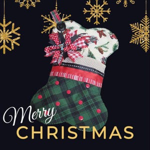 Unique Dog Bone Shaped Stocking Especially for Your Dog