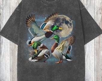 Vintage 90s Duck Hunting Shirt, Mallard Duck Shirt, Duck Hunting Gift For Men, Hes Hunting Shirt, Hunting Shirt, Hunter Gift,Vintage Graphic