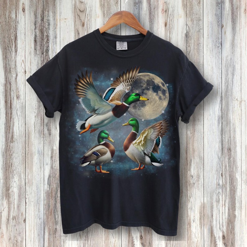 Vintage 90s Duck Hunting Shirt, Mallard Duck Shirt, Duck Hunting Gift