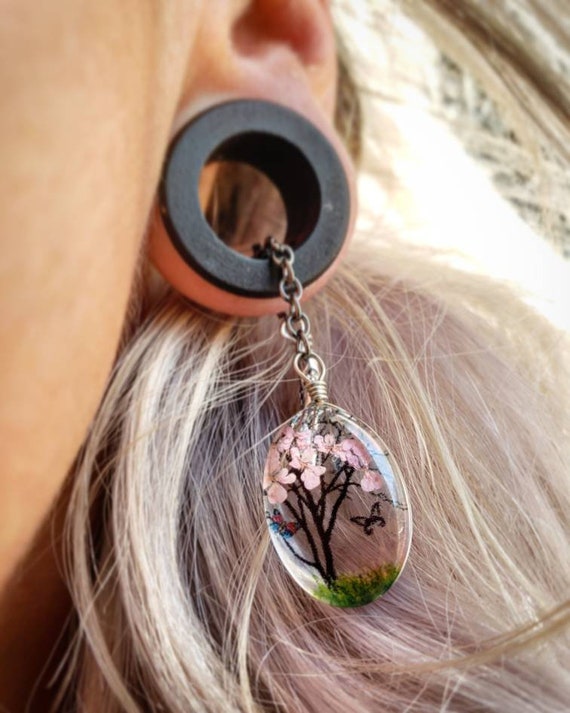 8mm hotsell stretched ears