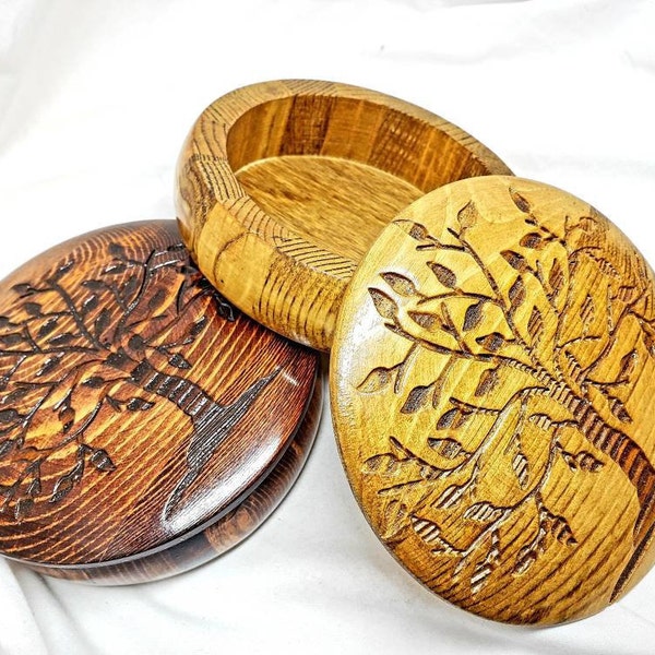 Personalized Tree of Life Wood Jewelry Dish, Jewelry Box & Organizer, Family Gift- Family Tree, Gift for Her, Valentine’s day Gifts