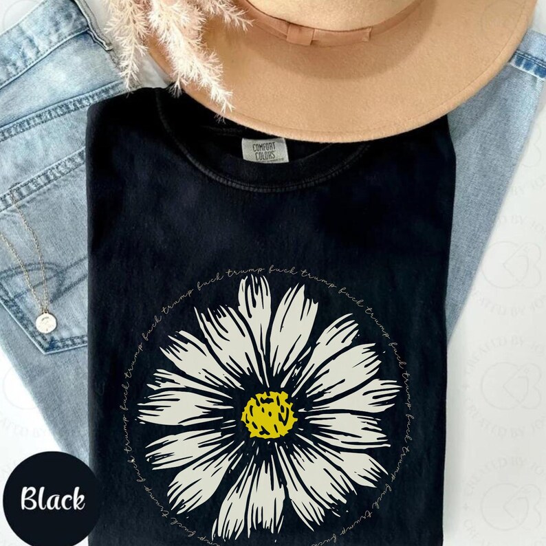Subtle Anti Trump Shirt, Fuck Trump, Trump Sucks Shirt, Feminist Shirt, Feminism, Anti Trumpism Shirt, Anti Maga Shirt, Anti Trump Gift Black