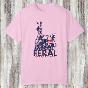 Funny 4th Of July Shirt, Graphic Raccoon Shirt, Independence Day Shirt, Patriotism Shirt, 1776 Shirt, Trendy 4th of July Shirt, Weirdcore Blossom