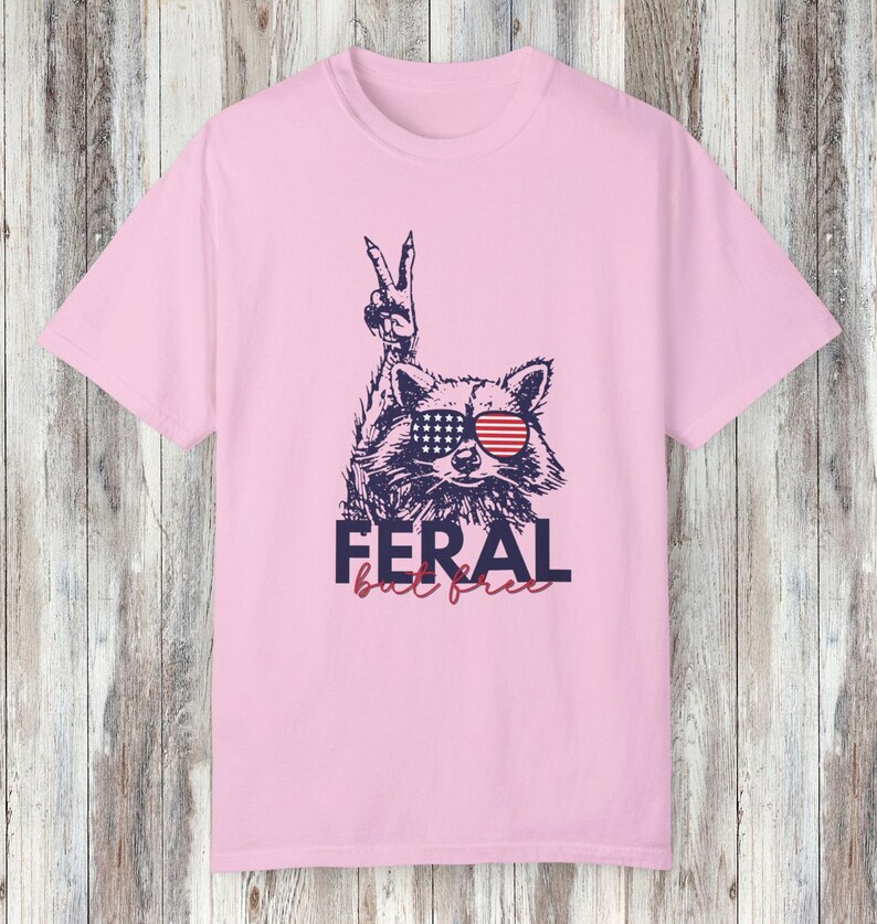 Funny 4th Of July Shirt, Graphic Raccoon Shirt, Independence Day Shirt, Patriotism Shirt, 1776 Shirt, Trendy 4th of July Shirt, Weirdcore Blossom