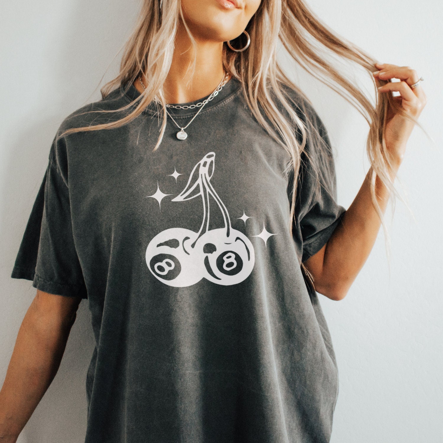 ☆KIRSH☆ Cherry Scroll Graphic T-Shirt White MUSINSA | KIRSH Kirsch Plain Cherry Arch Logo T-Shirt [White]