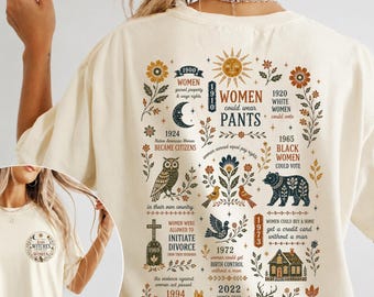 They Didn't Burn Witches Shirt, Folk Art Feminist Shirt, Womens Rights Tee, Protest Tee, Feminism Gift, Comfort Colors Womens Graphic Tee