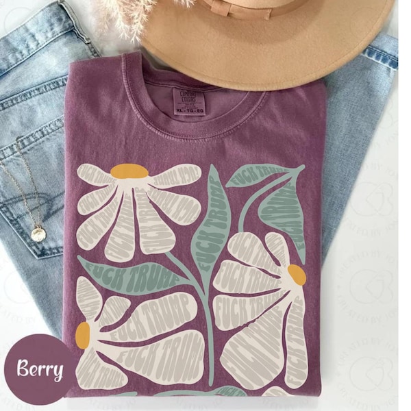 Subtle Anti Trump Shirt, Fuck Trump Shirt, Feminist Shirt, Democrat Shirt, Political Shirt, Kamala Harris Tshirt, Anti Trumpism Shirt, Vote