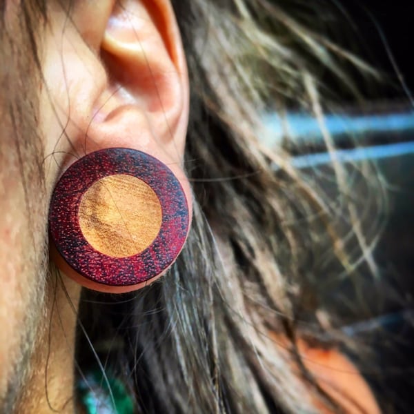 Wood Ear Gauges Etsy