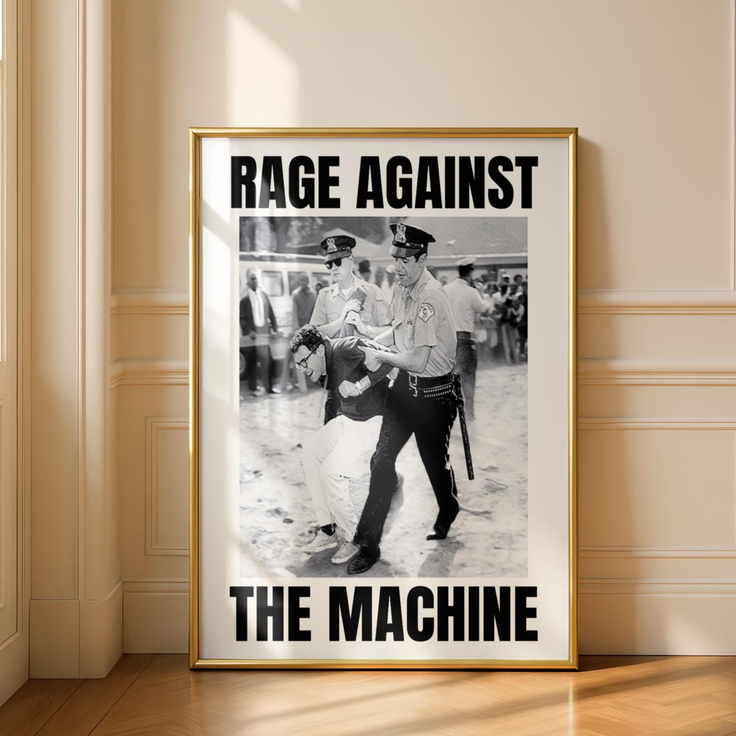 Rage against the machine poster - Etsy 日本