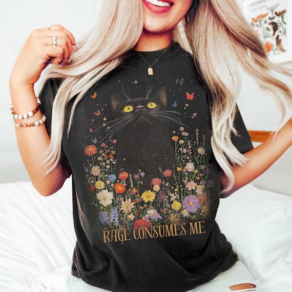 Rage Consumes Me Subtle Anti Trump Shirt, Fuck Trump, Womens Rights, Pro Choice, Feminist Gifts, Feminist Shirt, Funny Cat Meme Shirt, Cat