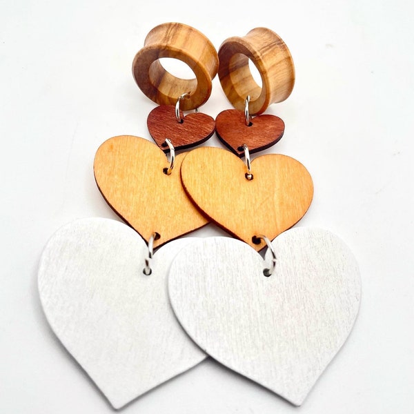 Heart Gauges Etsy