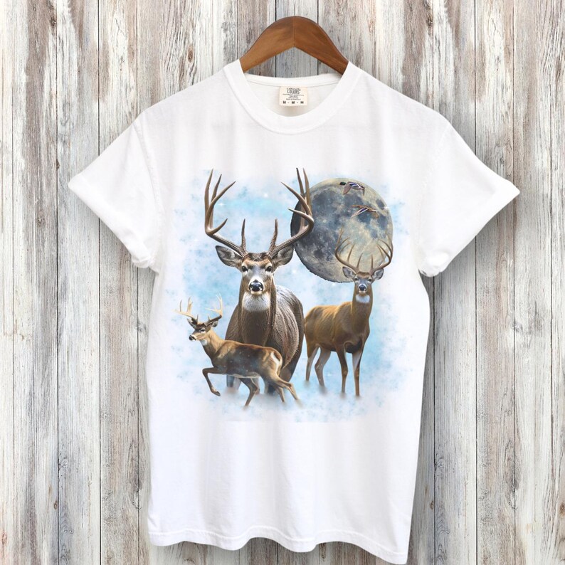 Vintage 90s Deer Hunting Shirt, Deer Hunting Gift for Men, Hes Hunting