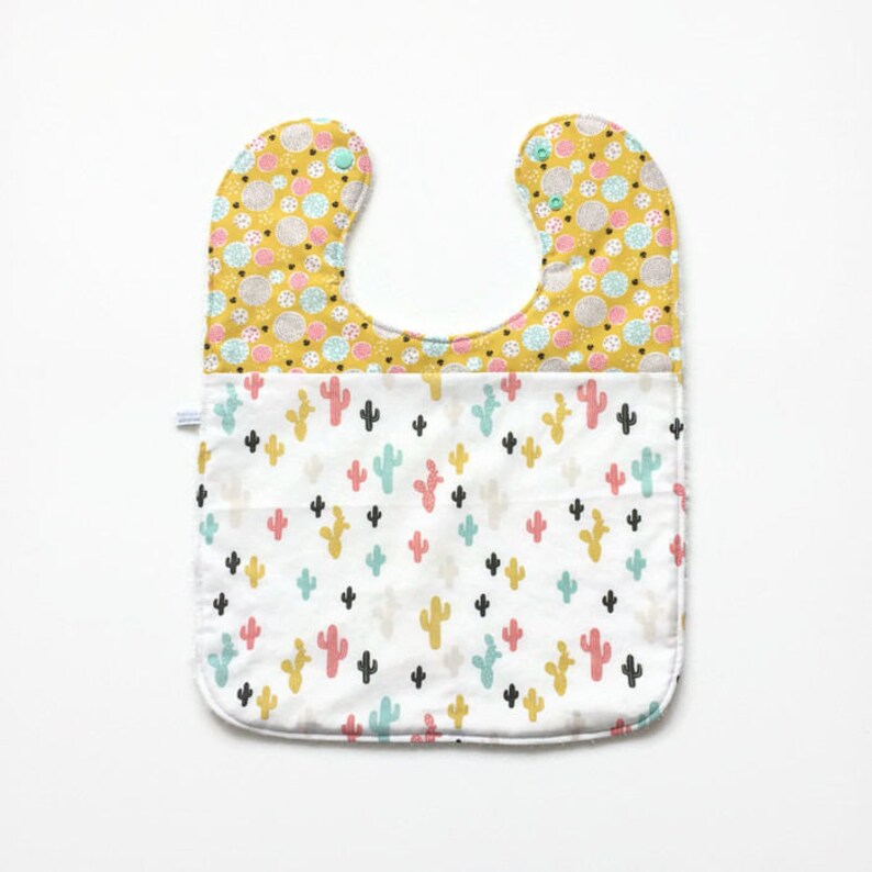white cotton bibs