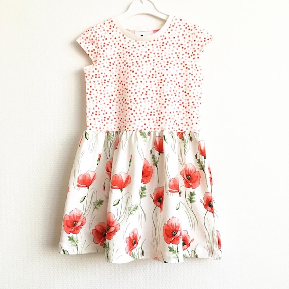 Robe blanche avec Robe Robe pour fille à