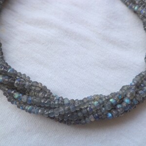 Sale Labradorite Faceted Beads 13.5 inch Natural Labradorite Beads AAA+ Handmade Jewelry Labradorite Gemstone BTS11