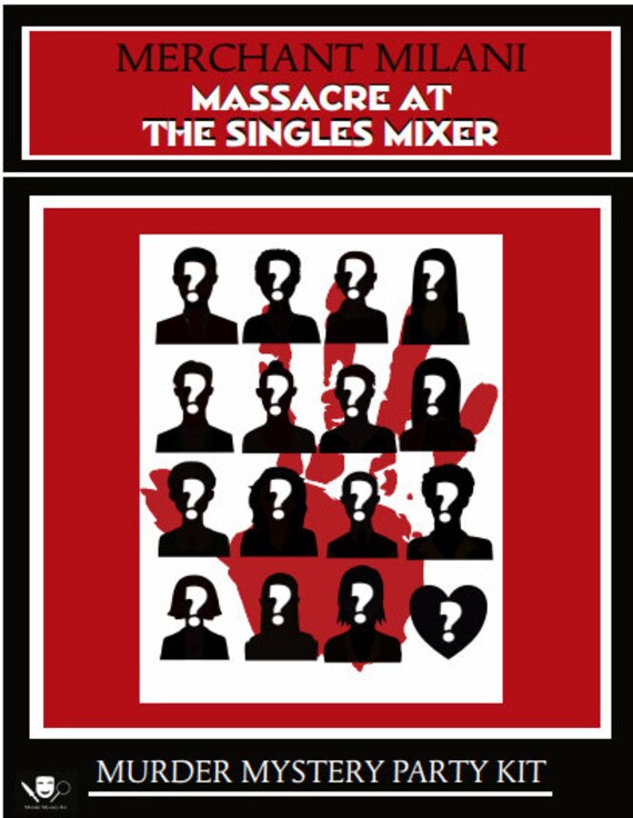 My Deadly Valentine 8 player Murder Mystery Dinner Party Game