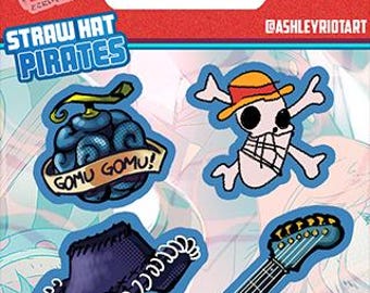 Pirates with Strawhats | Sticker Sheet