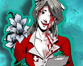 Why am I alive | Anime Vinyl Sticker