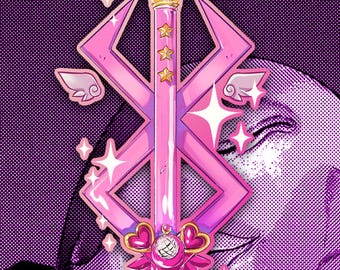 The Beautiful Sacrifice | Anime Vinyl Sticker