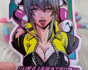 Auto-Medicate | Cyberpunk Sticker