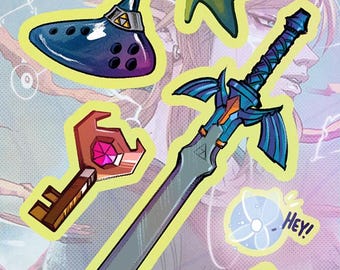 Hyrule props | Sticker Sheet