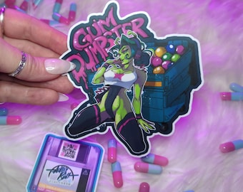 Gum Dumpster | Vinyl Sticker