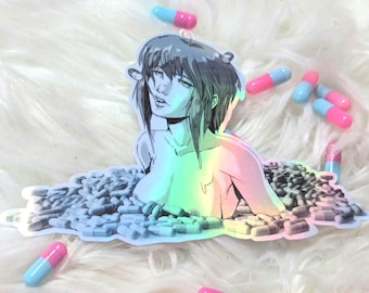 How Long | Cyberpunk Sticker