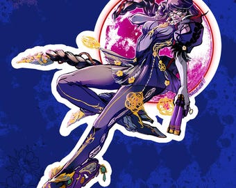 Color my World | Bayonetta Vinyl Sticker