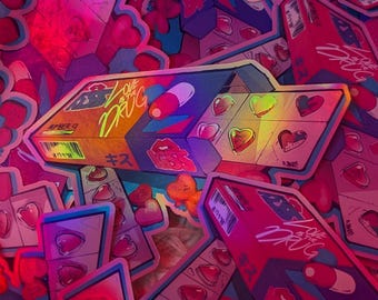 Love is Drug | Vinyl Sticker