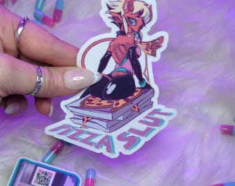 Pizza Slut | Monster Girl Vinyl Sticker