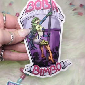 Boba Bimbo | Monster Girl Vinyl Sticker