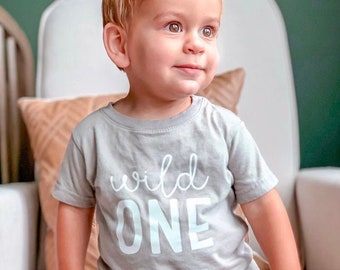 wild one shirt baby girl