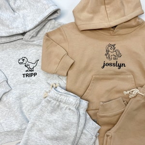 Embroidered sweat suits hotsell