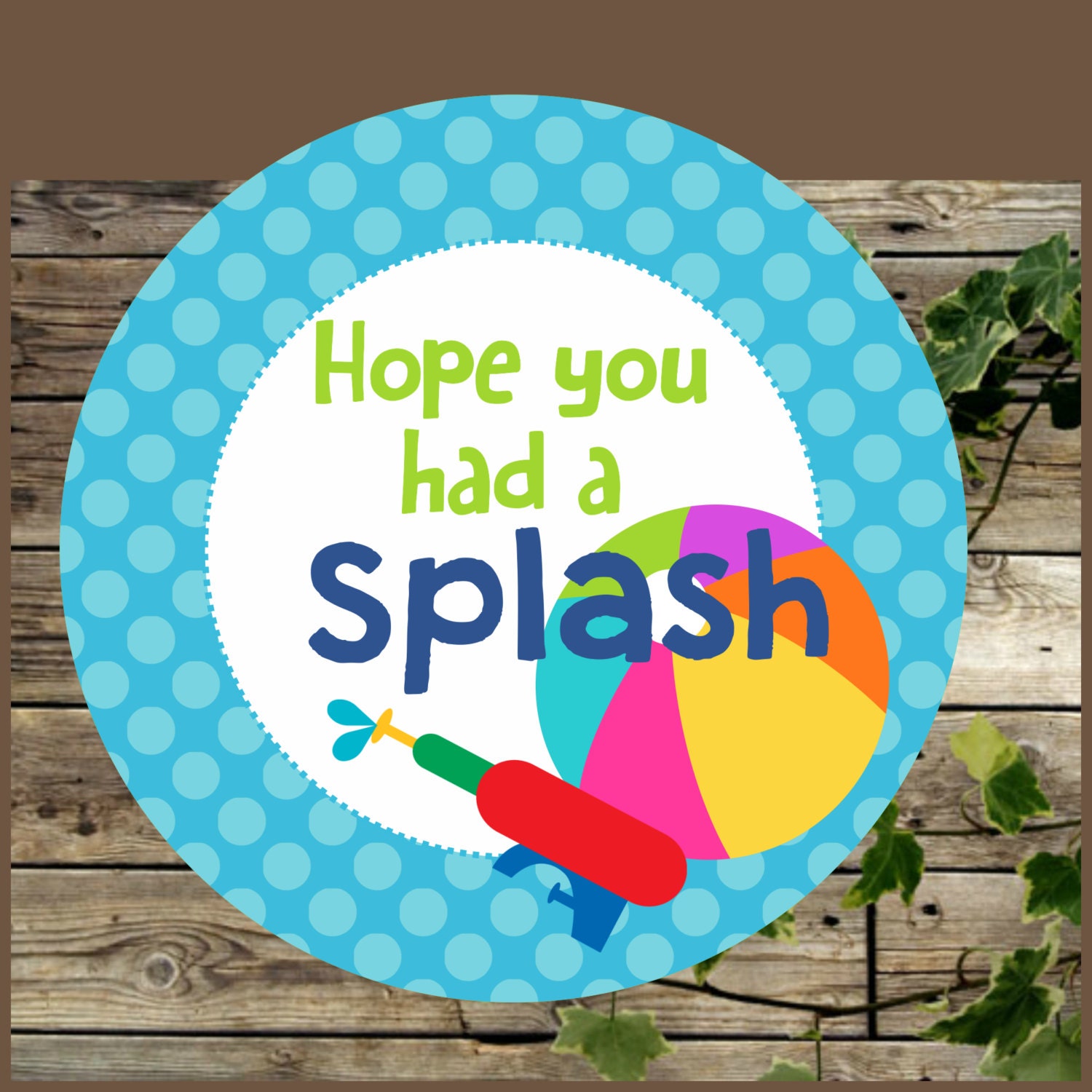 pool-party-favor-tag-printable-favor-tag-instant-download-etsy