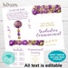Graduation Program Template, Editable School Program, Graduation ...