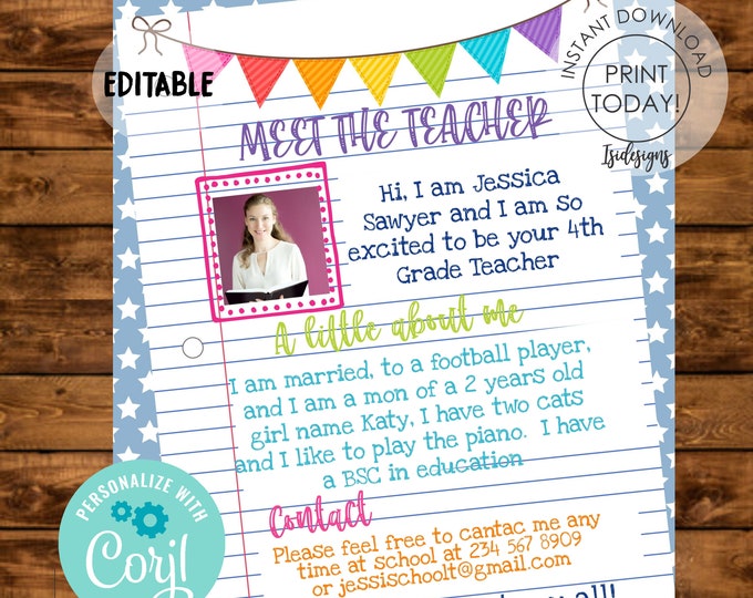 50% OFF SALE Meet the Teacher - Welcome Students - Open House - Back to ...
