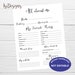 Favorite Things Questionnaire, Teacher Survey, Instant Download ...
